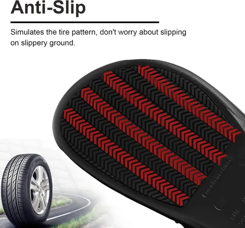 Vista 5 de Haifago Zuecos antideslizantes e impermeables para hombres, zapatos cómodos de pie todo el día, zapatos de enfermera y chef para hombres, zapatos