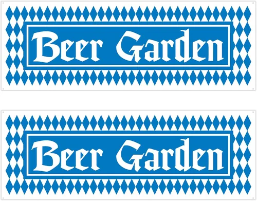 Vista 6 de Cartel de jardín de cerveza Banner Party Accesorio (1 unidad) (1/Pkg)