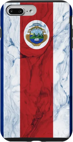 Vista 12 de Bandera de Costa Rica y fondo elegante - Funda del orgullo costarricense para iPhone 17