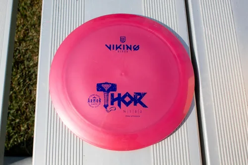 Vista 4 de Viking Discs Thor Conductor de golf avanzado de disco plástico blindaje