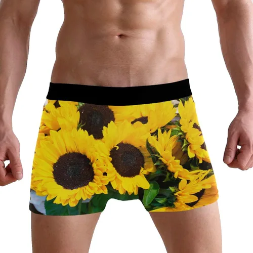 Vista 2 de ZZKKO Ropa interior elástica para hombre, calzoncillos tipo bóxer transpirables para deportes de verano