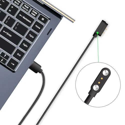 Vista 4 de JYUAJOI Cable de carga de repuesto para reloj inteligente H69