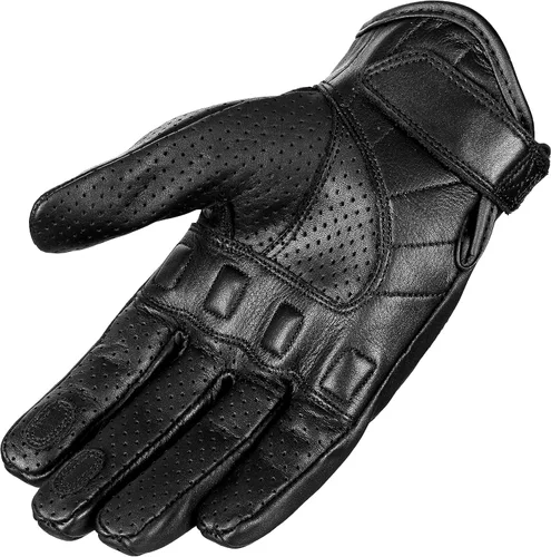 Vista 6 de HWK – Guantes de cuero para motocicleta para hombre, motocross, motocicleta, táctica, motociclista, para conducir, carreras