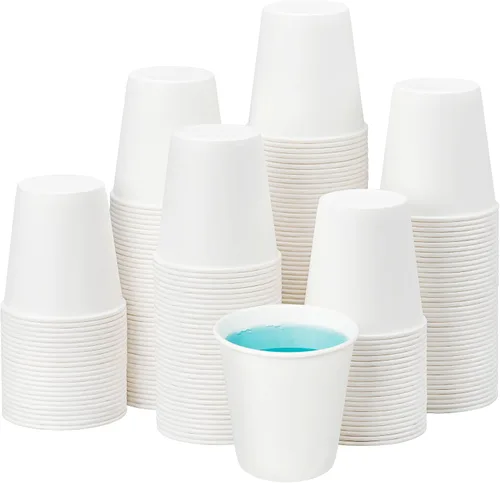 Vista 13 de RACETOP - Vasos desechables de papel para baño y enjuague bucal (3 onzas, 500 unidades)