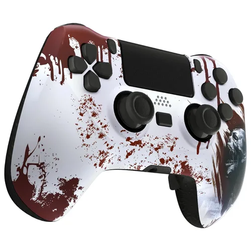 Vista 8 de eXtremeRate Blood Zombie Decade Tournament Controller (DTC) Upgrade Kit for PS4 Controller JDM-040050055, Upgrade Board & Ergonomic Shell & Back