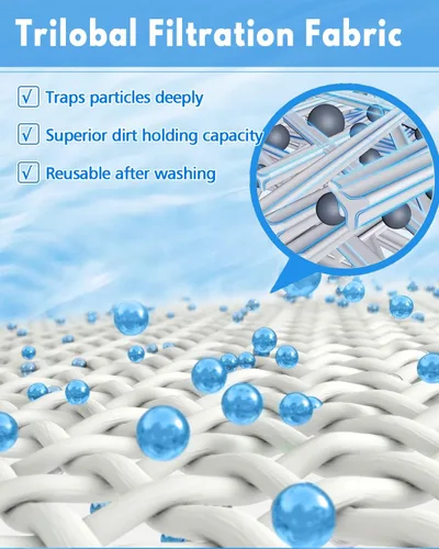 Vista 4 de Cartucho de filtro de natación de 100 pies cuadrados compatible con Pentair CC100 (paquete de 1) compatible con Clean & Clear CCRP100, Unicel