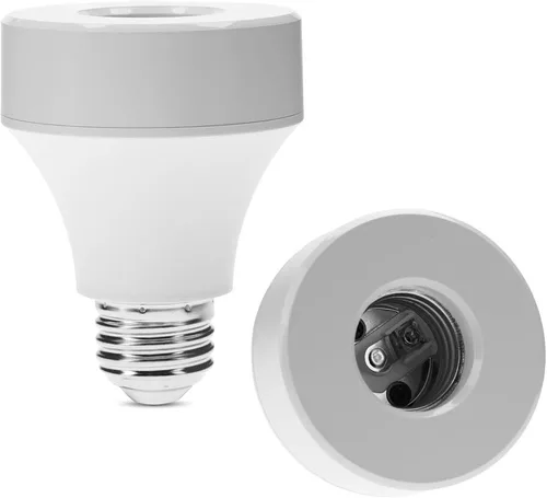 Vista 8 de Interruptor de base de bombilla con control WiFi, adaptador de soporte de lámpara inteligente para control inalámbrico, compatible con Android e