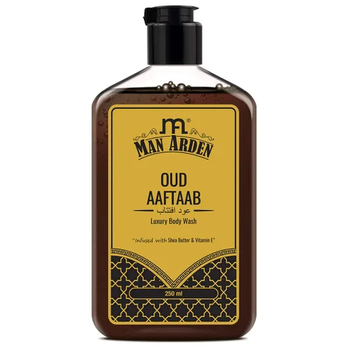 Vista 8 de Man Arden Blue Wave Gel de baño de lujo infundido con manteca de karité y vitamina E, 8.5 fl oz