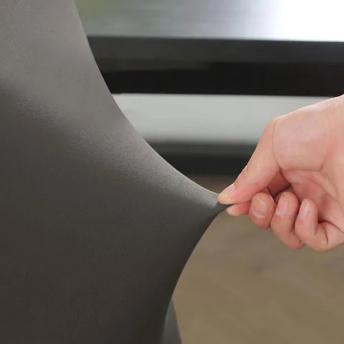 Vista 2 de Morbuy Funda impermeable para silla con respaldo de ala, fundas para silla con respaldo de ala, 2 piezas, lavables, elásticas, con brazos para sala
