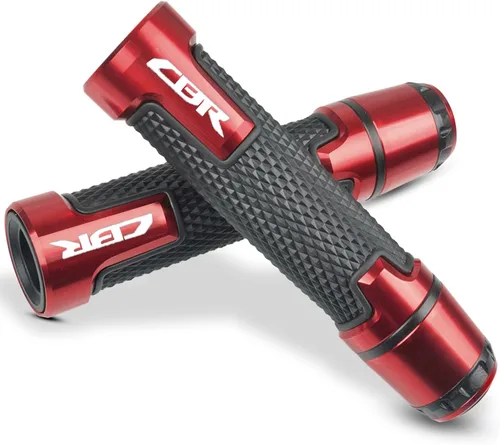 Vista 8 de Universal 7/8 '' 0.866 in motocicleta Powersports manillar Grips con extremo de barra para Honda CBR600RR F2 F3 F4 F4i CBR650R 400 600 1000RR 250R