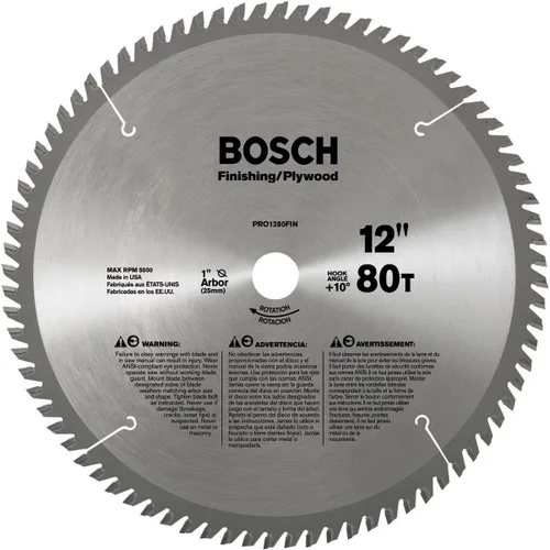 Vista 10 de BOSCH DCB760 - Hoja de sierra circular de 7-1/4 pulgadas con borde de 60 dientes para acabado extrafino