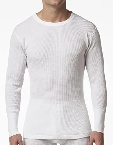 Vista 2 de Stanfield's Camisa de manga larga de punto gofre para hombre