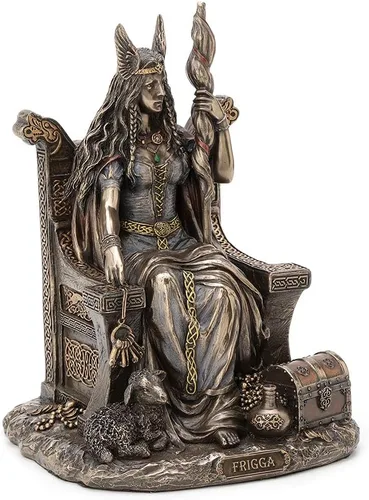 Vista 2 de Veronese Frigga - Estatua de la diosa nórdica del amor y el matrimonio