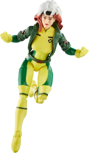 Vista 5 de Marvel Legends Series Rogue, X-Men '97 Figuras de acción coleccionables de 6 pulgadas Marvel Legends - Figura de acción retro de 6 pulgadas X-Men
