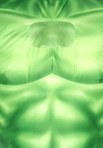 Vista 5 de Disfraz Inflable de Hulk para Hombre de Marvel Multicolor