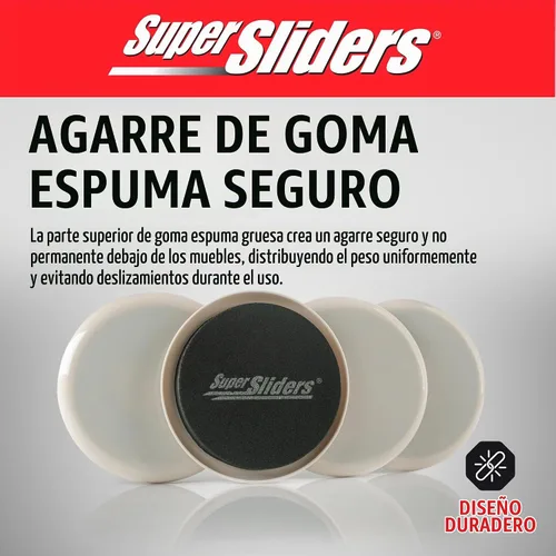 Vista 4 de Super Sliders deslizador reutilizable para tamaño mediano., 7030