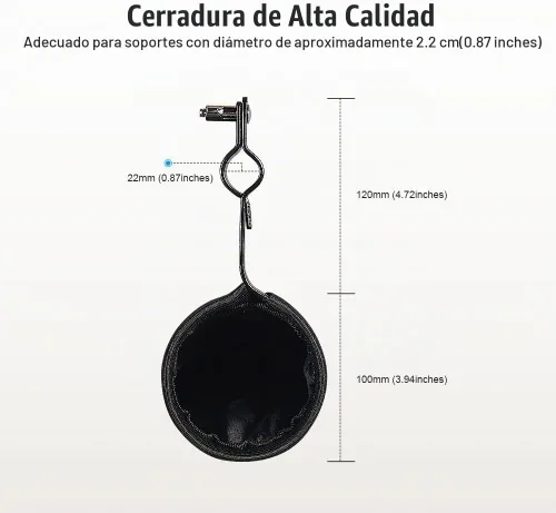 Vista 4 de SONICAKE - Bolsa de nailon para baquetas
