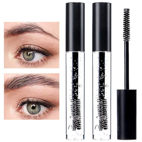 Vista 17 de DAGEDA Gel de ajuste de cejas negro, gel para arreglar las cejas, impermeable y a prueba de sudor, reparación de cejas líquido, estilo de salón