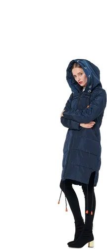 Vista 7 de Parka gruesa Orolay de mujer con cordones y capucha