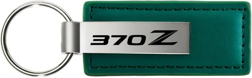 Vista 7 de Au-TOMOTIVE GOLD Llavero de cuero rectangular para Nissan 370Z