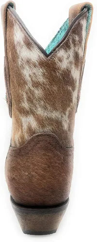 Vista 5 de Corral Botines Concho Marrón para Mujer C3586