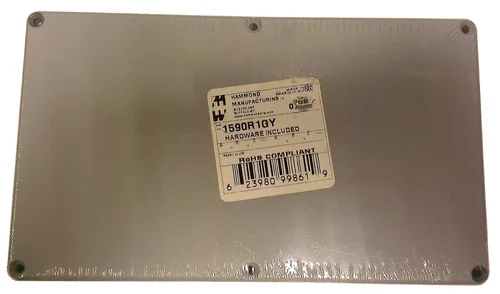 Vista 9 de Hammond Manufacturing 1590B DIECAST Caja 4.4X2.3X1.1 Plateado