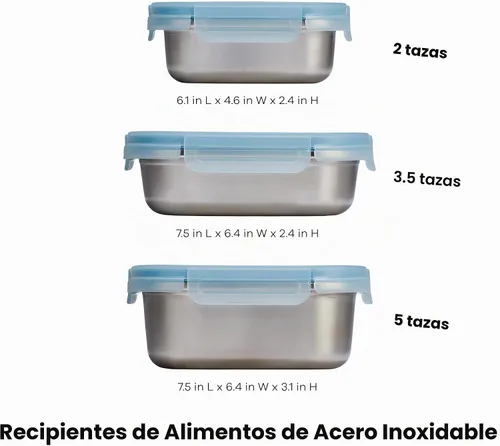Vista 4 de Hydro Flask Recipiente para Alimentos de 2 Tazas Rain
