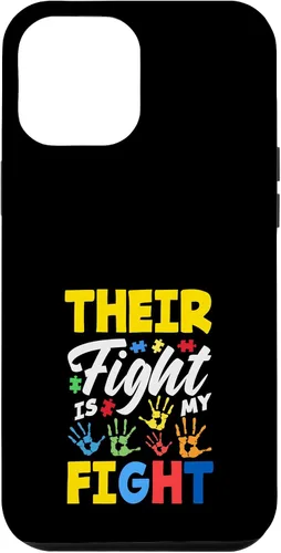 Vista 26 de Their Fight is My Fight Autism Awareness Case for iPhone 17
