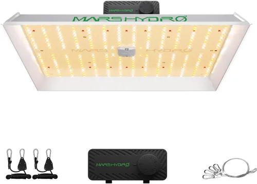 Vista 9 de MARS HYDRO TS600 - Luces LED regulables para plantas de interior (100 W, 2 x 2 pies)