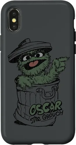 Vista 5 de Funda para iPhone 14 Pro Max Sesame Street Oscar Early Grouch