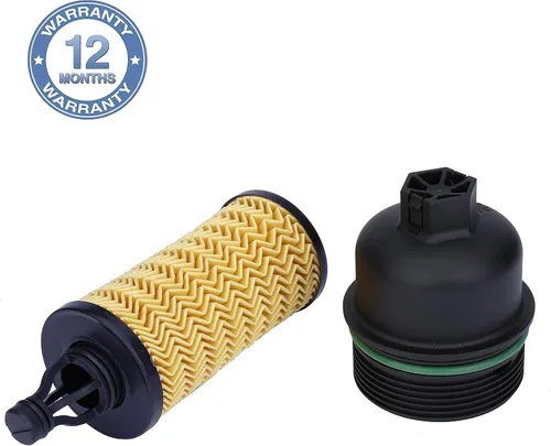 Vista 7 de ONER Conjunto de tapa de carcasa para filtro de aceite y filtro de aceite, apto para Maserati Ghibli V6 3.0L 2014-2019, Maserati Quattroporte V6