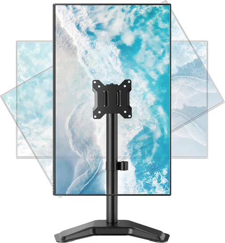Vista 13 de MonTEK - Soporte independiente para monitor doble para pantallas de 17 a 32
