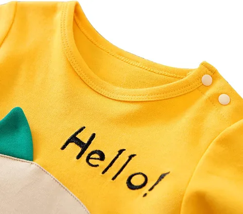 Vista 2 de Mameluco unisex de 2 piezas para bebé recién nacido y niña