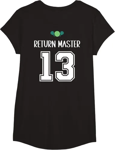 Vista 4 de Camiseta divertida del grupo de tenis de pádel para el equipo de pádel