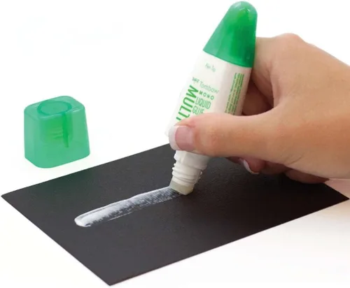 Vista 8 de Tombow 62191 MONO - Pegamento multilíquido, 0.88 onzas, 1 paquete. Pegamento multiusos con dispensador de doble punta para una aplicación