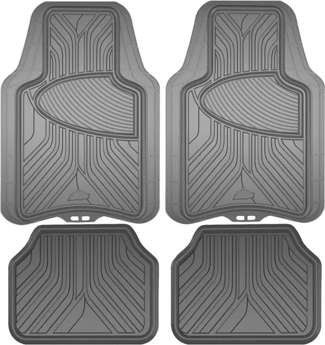 Vista 12 de Armor All 2 piezas de alfombrillas para camioneta, alfombrillas resistentes para todo tipo de clima para camionetas — Negro