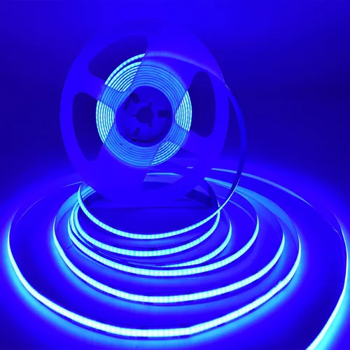 Vista 26 de SUYOOULIN COB Tira de luces, 16.4 pies/16.4 ft DC24V tira de luz de alta densidad 1600 LED, 32000 lúmenes, súper brillante, regulable,