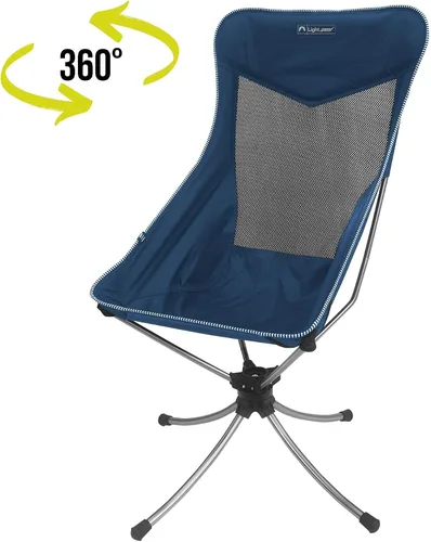 Vista 5 de Lightspeed Outdoors Silla de camping ligera giratoria silenciosa Silla compacta plegable de 360 grados
