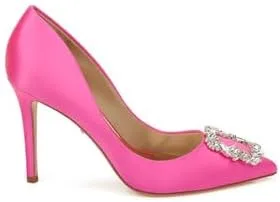 Vista 5 de Badgley Mischka Cher Pump - Zapatos de tacón de aguja para mujer con tacón de aguja de 3.75