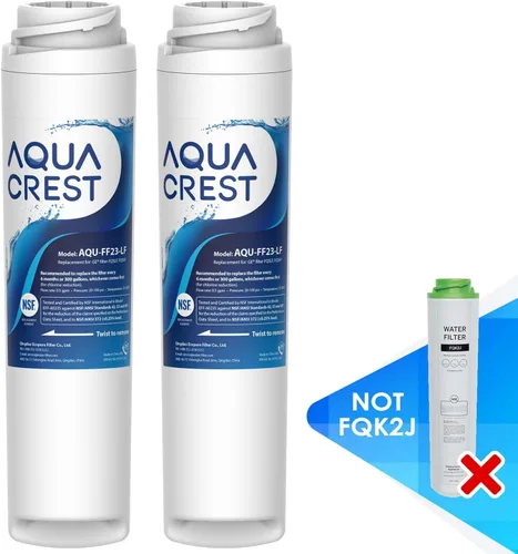 Vista 5 de AQUACREST FQSLF Filtro de agua para debajo del fregadero, repuesto para GE FQSLF, FQSVF y GXSV65R, GQSV65R, GXSV65F, GQSV65F, GXSL55R System