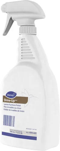 Vista 2 de Diversey Shine Up Lemon - Esmalte para muebles, listo para usar, 32 onzas Wood Furniture, Shine Restoration, Fingerprint Removal, Smudge Removal
