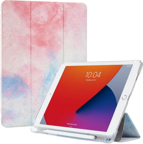 Vista 16 de ProtUTab Funda Compatible con iPad de 9ª Generación, Funda Slim Trifold con Soporte Auto Wake&Sleep para iPad de 8ª Generación (2020) y 7ª