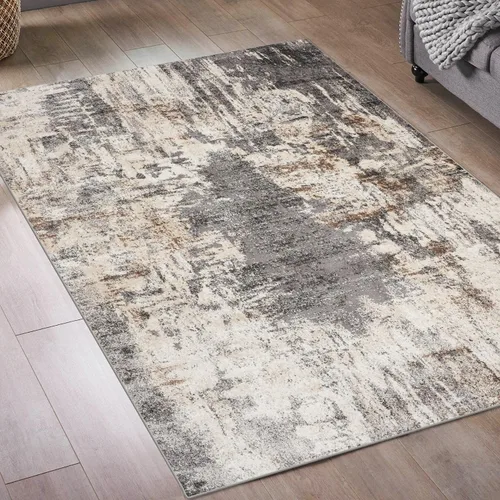 Vista 19 de LUXE WEAVERS Alfombra Artística de Área, Azul Oscuro-Azul Claro 2x3 Artistic, Cozy, Medium Pile
