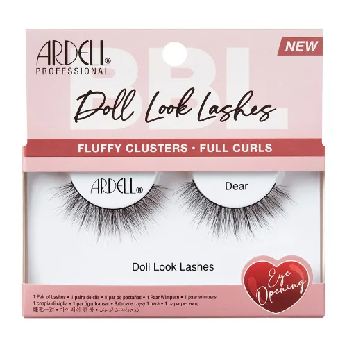 Vista 8 de Ardell Bambi - Pestañas postizas con aspecto de muñeca, ligeras, dramáticas de volumen y longitud para efecto de ojos grandes, 1 par