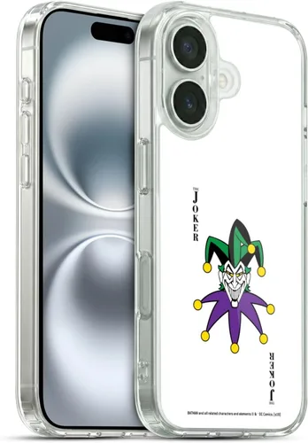 Vista 52 de Head Case Designs Funda de gel suave con licencia oficial de The Joker DC Comics Arkham Asylum Character Art compatible con Apple iPhone 7