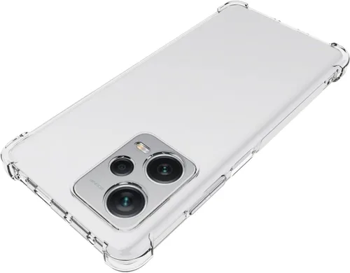 Vista 4 de USTIYA Funda para Redmi Note 12 Pro Plus Pro+Clear TPU Cuatro Esquinas Funda Protectora Transparente Suave