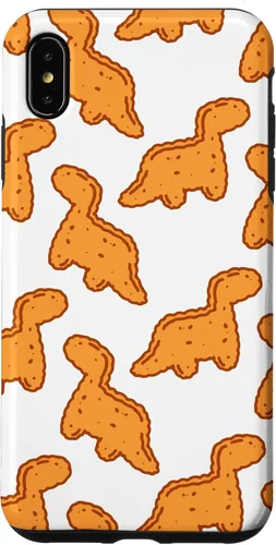 Vista 11 de Cute Dino T-Rex Chicken Nugget Funny Tyrannosaurus Case para iPhone 17