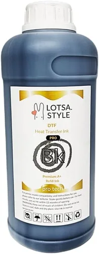Vista 7 de LOTSA. STYLE Premium PRO DTF - Recambio de tinta para impresoras de inyección de tinta, impresión de película de transferencia de calor, edición