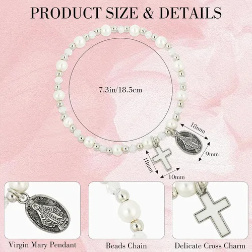Vista 2 de Pulsera Virgen María
