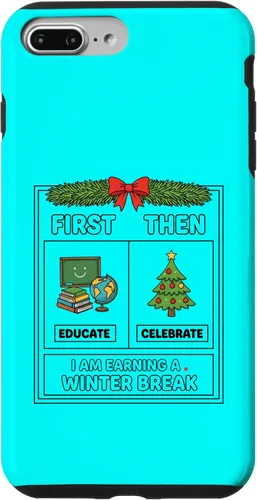 Vista 12 de Literary Teacher First Then Educate Celebrate I Am Earning Case for iPhone 17